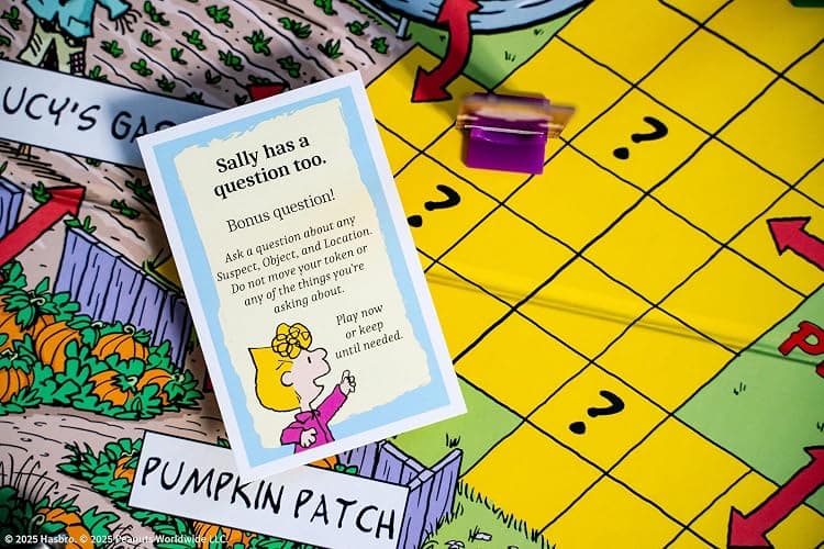 CLUE: Peanuts Board Game, Solve The Mystery of Linus's Missing Blanket with Charlie Brown, Snoopy, & Friends, Explore Iconic Locations Like Lucy’s Booth & Charlie’s House, Officially Licensed Game thumbnail 8