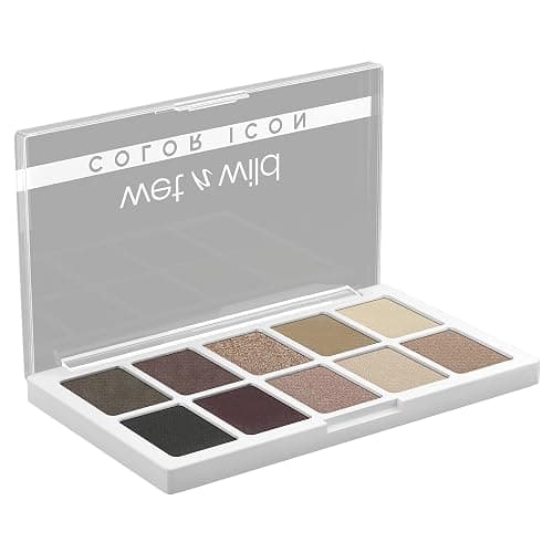 wet n wild Color Icon 10-Pan Eyeshadow Makeup Palette, Brown Nude Awakening, Long Lasting, Shimmer, Metallic, Glittery, Matte, Rich Smooth Pigment, Cruelty Free thumbnail 6