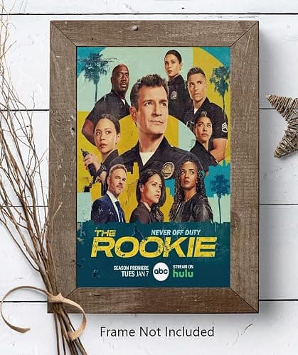 Jefuzh The Rookie TV Series Poster #1 - Matte Poster Frameless Gift 11 x 17 inch(28cm x 43cm),Noframe thumbnail 4