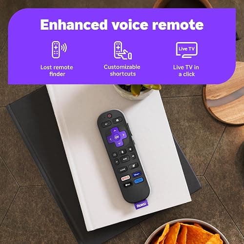 Roku Smart TV 2025 – 43-Inch Select Series, 4K HDR TV – RokuTV with Enhanced Voice Remote – Flat Screen LED Television with Wi-Fi for Streaming Live Local News, Sports, Family Entertainment thumbnail 4