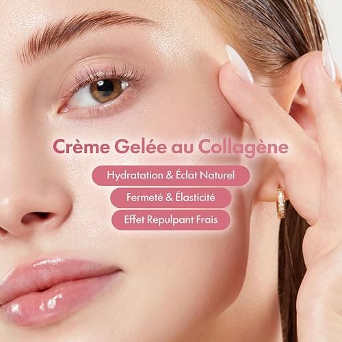 medicube Jelly Cream with Collagen, Niacinamide | Freeze-Dried Hydrolyzed Collagen for Skin Barrier Hydration & 24H Glow | Plumper, Firmer looking skin | 3.71 fl.oz thumbnail 3