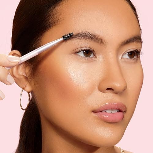 Real Techniques Brow Shaping Set, Spoolie, Tweezers & Brow Brushes | Full, fluffy brows with a brow spoolie and eyebrow tweezers set, dual-ended tools and precision tweezers thumbnail 5