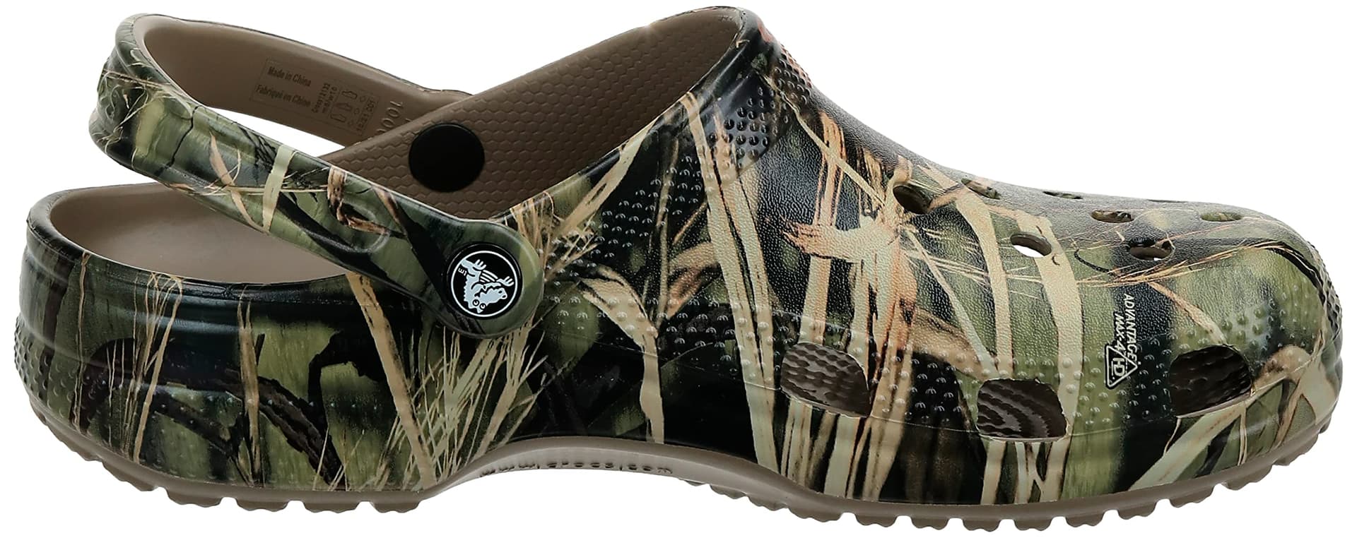 Crocs unisex-adult Classic Realtree Clog - 6 Women/4 Men - Khaki thumbnail 4