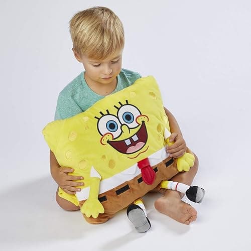 Pillow Pets Nickelodeon Spongebob Squarepants 16” Stuffed Animal Toy thumbnail 4