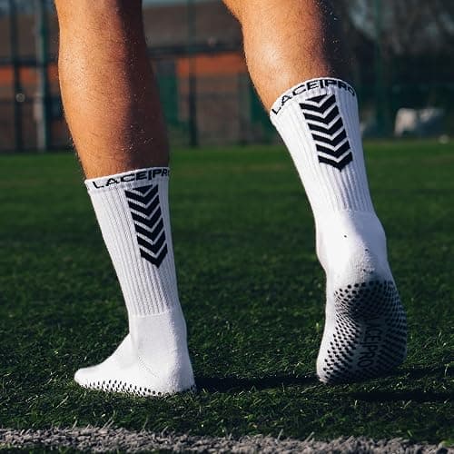 LACE|PRO Grip Socks for Football – Anti-Slip Silicone Traction Socks for Soccer, Running, Yoga, Pilates & Training – Unisex Performance Grip Socks thumbnail 3
