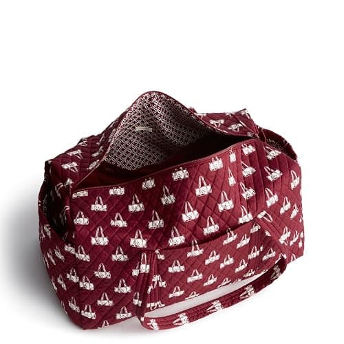 Vera Bradley Women's Premium Cotton Large Original Duffel Travel Bag - One Size - Duffel Mosaic thumbnail 2
