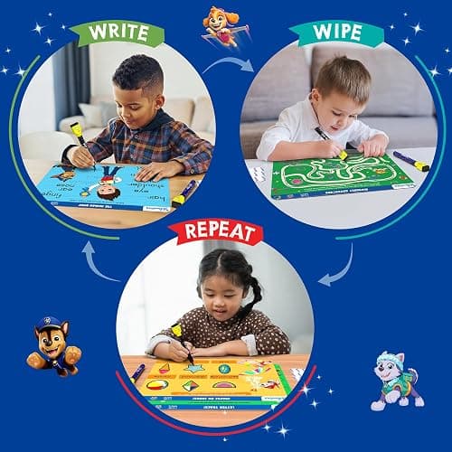 Skillmatics I Can Write PAW Patrol - Reusable Preschool Learning Activities, Educational Toy and Game, Back to School Supplies, Gifts for Students, Kids, Toddlers Ages 3, 4, 5, 6 thumbnail 5
