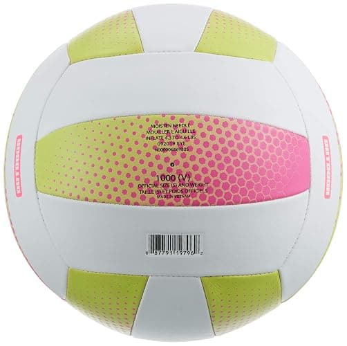 Nike Softset 1000 Outdoor Volleyball 5 Pink/White thumbnail 4