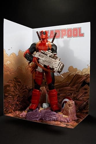 McFarlane Toys- Marvel Deadpool 1:6th Scale Collectible with Scene & Comic (Deadpool #1) thumbnail 10