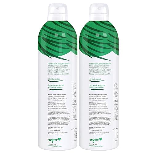Not Your Mother's Value Pack Clean Freak Refreshing Jumbo Dry Shampoo (2-Pack) - 12 oz Each - 70% More to Instantly Absorb Oil and Refresh Hair Between Washes - Fresh Citrus - For All Hair Types thumbnail 6