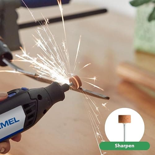 Dremel 4000-2/32 Variable Speed Rotary Tool Kit-Engraver, Polisher, and Sander- Perfect for Cutting, Detail Sanding, Engraving, Wood Carving, and Polising- 2 Attachments & 32 Accessories thumbnail 6