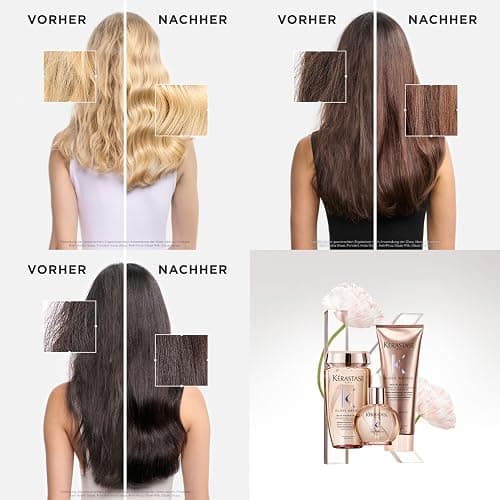 Kérastase Gloss Absolu Anti-Frizz Glaze Milk, All-in-1-Pflegespray für langes, zu Frizz neigendes Haar, Mit Hyaluronsäure, Glykolsäure und Wildrosenöl, Hitzeschutz bis zu 230 °C thumbnail 3