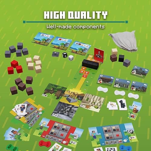 Ravensburger Minecraft Heroes of The Village | Cooperative Board Game | Exciting & Unpredictable | Perfect for Families and Minecraft Enthusiasts | Suitable for Kids & Adults thumbnail 4