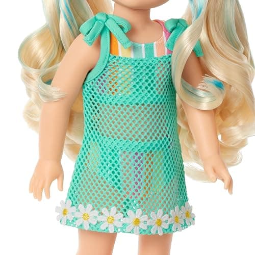American Girl, AG Sisters Beachy Chic Fashion Set, Doll Clothes, for 14.5-inch Dolls, 8 pcs, for Ages 4+ thumbnail 4