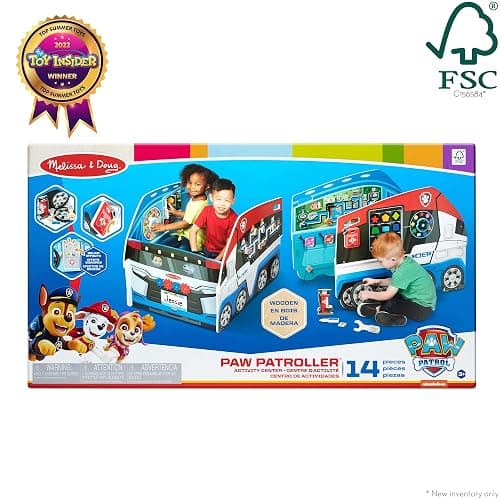 Melissa & Doug PAW Patrol Wooden PAW Patroller Activity Center Multi-Sided Play Space - FSC Certified thumbnail 4