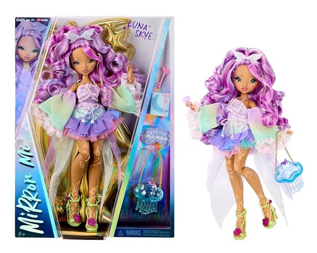 Mirror Mi Luna Skye Fashion Doll with Accessories, Dreamy Emotion Fantasy Doll - Image 1