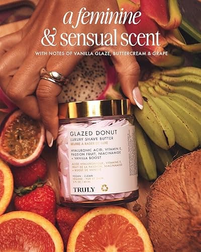 Truly Beauty Luxury Shave Butter | Ultra-Hydrating, Shave Formula For Silky Smooth Soft Skin thumbnail 3