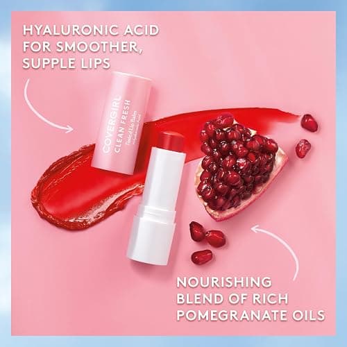 CoverGirl Clean Fresh Tinted Lip Balm, Vegan Formula, Hydrating, Natural Finish, Clear as Crystal, 1 Count thumbnail 6