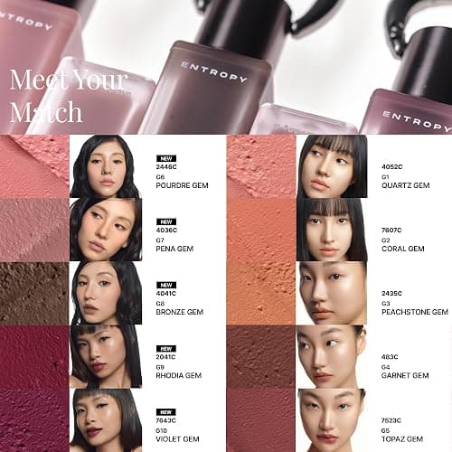 ENTROPY Makeup Matte Lip Tint – Soft Blur Line/Lightweight Velvet Matte Lip Tint, Soft Focus Finish, Natural MLBB Color, Long Lasting Lip Color - Bronze Gem (Deep Brown Smoky) | soft blur lip tint, velvet matte finish, lightweight lip tint thumbnail 4