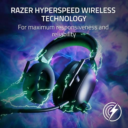 Razer BlackShark V2 Pro Wireless Gaming Headset 2023 Edition: Detachable Mic - Pro-Tuned FPS Profiles - 50mm Drivers - Noise-Isolating Earcups w/Ultra-Soft Memory Foam - 70 Hr Battery Life - Black - Black - Gen 2 thumbnail 6