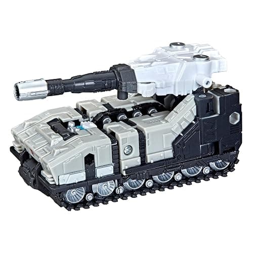 Transformers Toys Generations War for Cybertron: Kingdom Deluxe WFC-K33 Autobot Slammer Action Figure - Kids Ages 8 and Up, 5.5-inch | Transformers War For Cybertron Kingdom 6 Inch Action Figure Deluxe Class Wave 5 - Slammer thumbnail 3