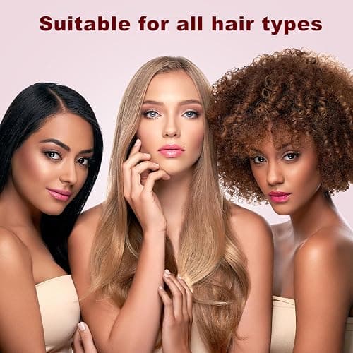 Sonew 2 in 1 Hair Dryer Brush & Straightener Brush, Hair Dryer and Styler, Negative Ion Blow Dryer Brush, Hot Air Brush Detangles, Dries, Smooths, Reduce Frizz & Static thumbnail 9