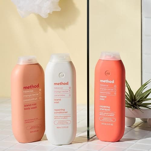 Method Body Wash, Island Mist, Hibiscus + Mango Nectar + Passion Fruit notes, 18oz thumbnail 7