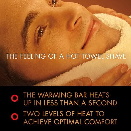 Gillette Heated Razor for Men, Starter Shave Kit by GilletteLabs, 1 Handle, 2 Razor Blade Refills, 1 Charging Dock thumbnail 3