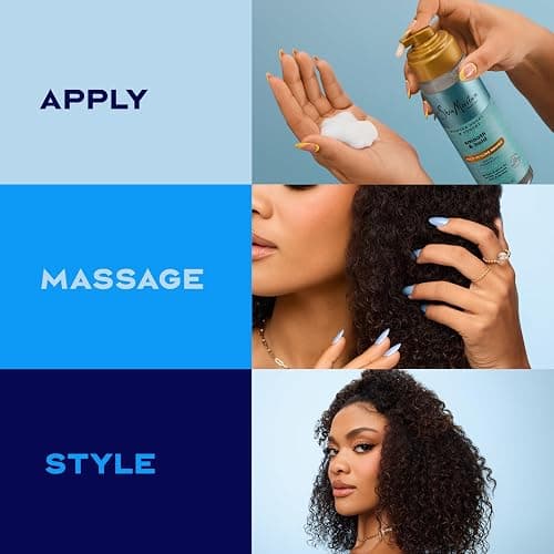 SheaMoisture Manuka Honey & Yogurt Smooth & Hold Multi-Styling Hair Mousse for Nourishment 7.5 oz thumbnail 5