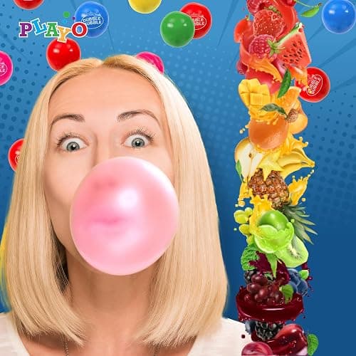 Gumball Machine for Kids 8.5" - Coin Operated Bubble Gum Machine and Toy Bank - Candy Machine Dispenser Includes 85 Gum Balls - Great Candy Dispenser Machine Gift Toys for Girls and Boys (Red) thumbnail 5