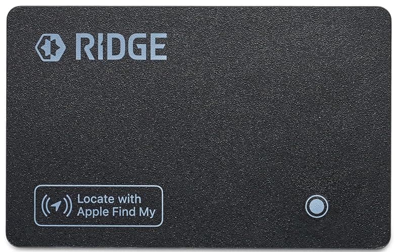 Ridge Wallet Tracker Card - Tile Slim Tracking Card Compatile with Apple Find My, Item Locator for Luggage Tags, Passports, Phone, IP68 Waterproof - Image 1