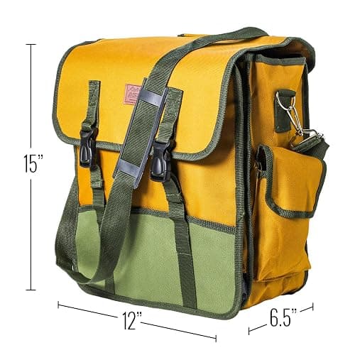 ASR Outdoor Premium 13 Pocket Musette Treasure Finds Rockhounding Equipment and Metal Detector Accessories Bag thumbnail 2