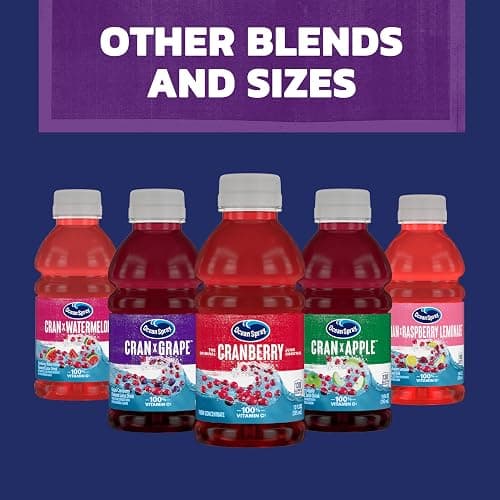 Ocean Spray® Cran-Grape® Cranberry Grape Juice Drinks, 10 Fl Oz Bottles, 6 Count (Pack of 4) thumbnail 9
