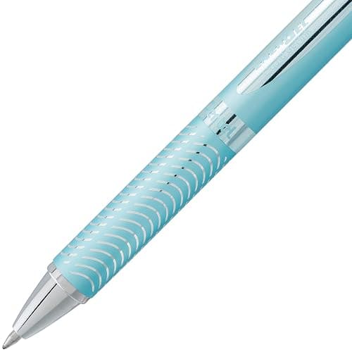 EnerGel™ Alloy RT Gel Pen, Medium Point, 0.7 mm, Turquoise Barrel, Black Ink thumbnail 5