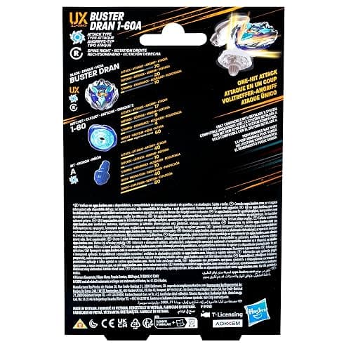 Hasbro Beyblade X Buster Dran 1-60A UX Starter Pack, Kreisel und Starter thumbnail 9