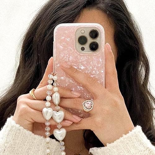 Sonix Phone Case for iPhone 13 Pro Max / 12 Pro Max | 10ft Drop Tested | Pink Tortoiseshell Print | Pink Pearl Tort thumbnail 7