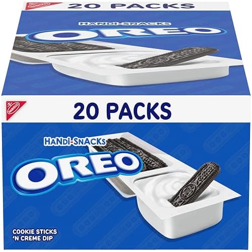 Handi-Snacks OREO Cookie Sticks 'N Creme Dip Snack Packs, 20 Snack Packs - Image 1