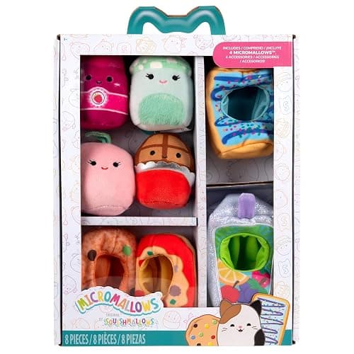 Squishmallows Original Micromallows Plush “Snack Machine” Deluxe Accessory Set thumbnail 3