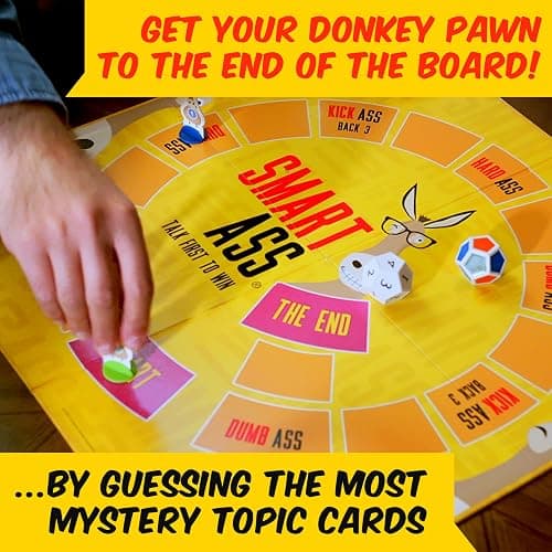 University Games, Smart Ass Trivia The Ultimate Who, What, Where Party Game , for Families and Adults Ages 12 and Up and 2 to 6 Players thumbnail 7