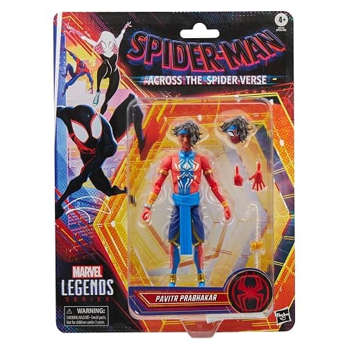 Marvel Legends Series Pavitr Prabhakar, Spider-Man: Across The Spider-Verse Collectible 6 Inch Action Figure thumbnail 2