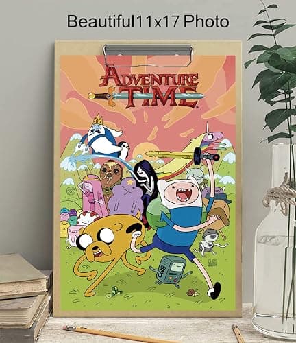 XIHOO Christ-EZ Anime Cartoons Adventure Time Wall Art Print Poster Home Decor Premium - Matte poster Frameless Gift 11 x 17 inch(28cm x 43cm) thumbnail 3