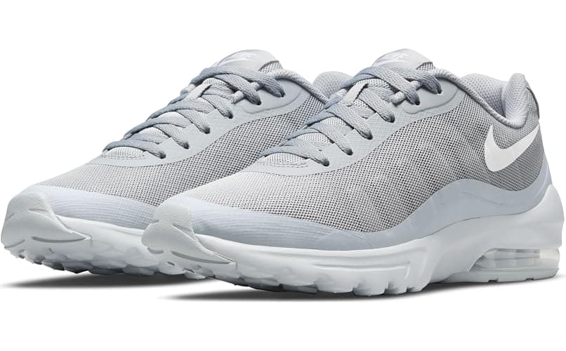 NIKE Men's Nike Air Max Invigor Basketball Shoe - 10 UK - Grey Wolf Grey White 005 thumbnail 8