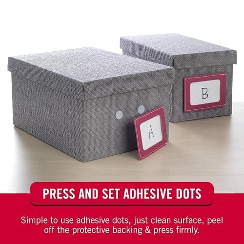 VELCRO Brand Dots with Adhesive, White, Small 1/2 in Circles, 250 Pk thumbnail 5