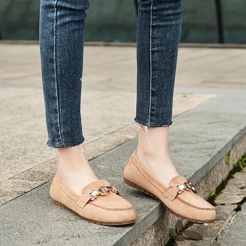 Cvistpieo Loafers for Women Business Casual Shoes Comfortable & Lightweight Penny Loafers Slip On Work Flats thumbnail 2