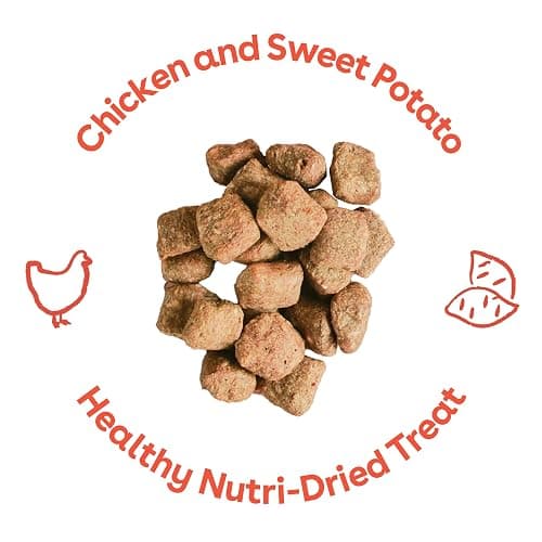 Pupford Crunchies, All-Natural, Healthy, Freeze Dried Treat for Dogs & Puppies (Chicken & Sweet Potato, 5 oz) thumbnail 2