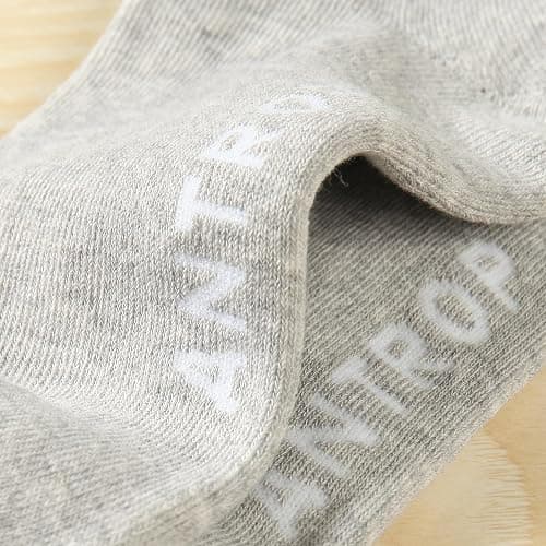 Antrop Quarter Crew Cotton Heel Tab Athletic Running Cushion 6 Pairs Socks, White, 9-12 thumbnail 5
