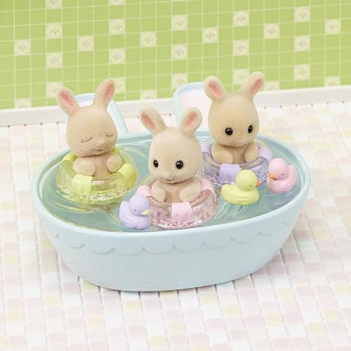 Calico Critters Triplets Baby Bathtime Set thumbnail 3