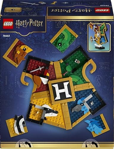 LEGO Harry Potter Hogwarts House Crest Toy - 3D Wall Art Model w/Animals - Kids' Room Decor - Birthday Gift Idea for 12+ Year Old Girls, Boys & Teenage Fans - 76462 thumbnail 10