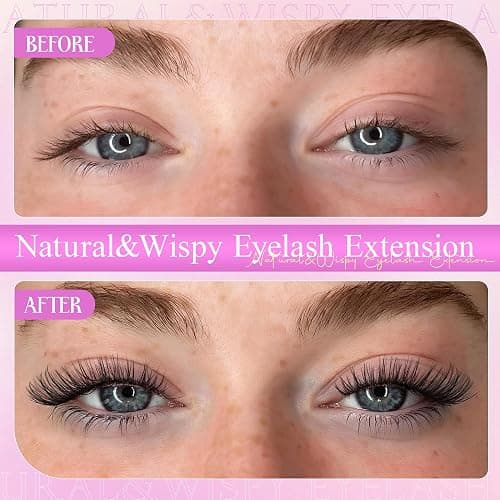 Natural Lash Clusters Venus Wispy Cluster Eyelash Extensions Invisible Thin Band Eyelash Cluster 8-16mm DIY Lash Extensions with Clear Band Individual Lashes Clusters Natural Look by WTVANE thumbnail 2