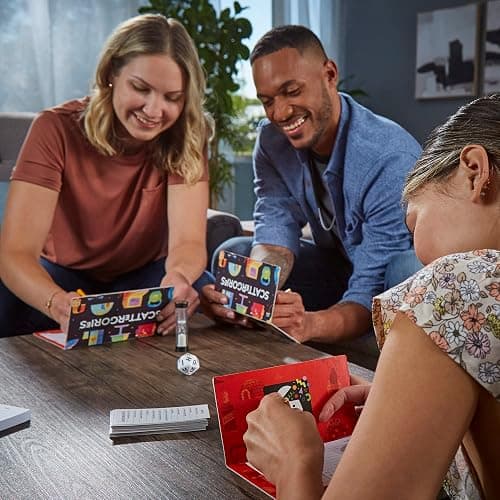 Hasbro Gaming Scattergories Classic Game, Party Game for Adults and Teens Ages 13 and up, Board Game for 2+ Players thumbnail 7